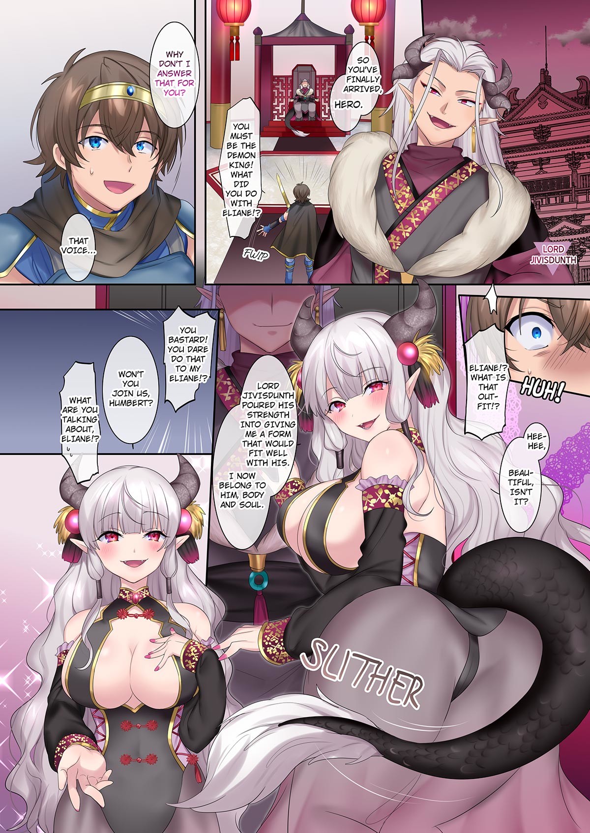 Hentai Manga Comic-A Hero's Fall From Grace ~ Dragon Princess Mypha's Awakening-Read-4